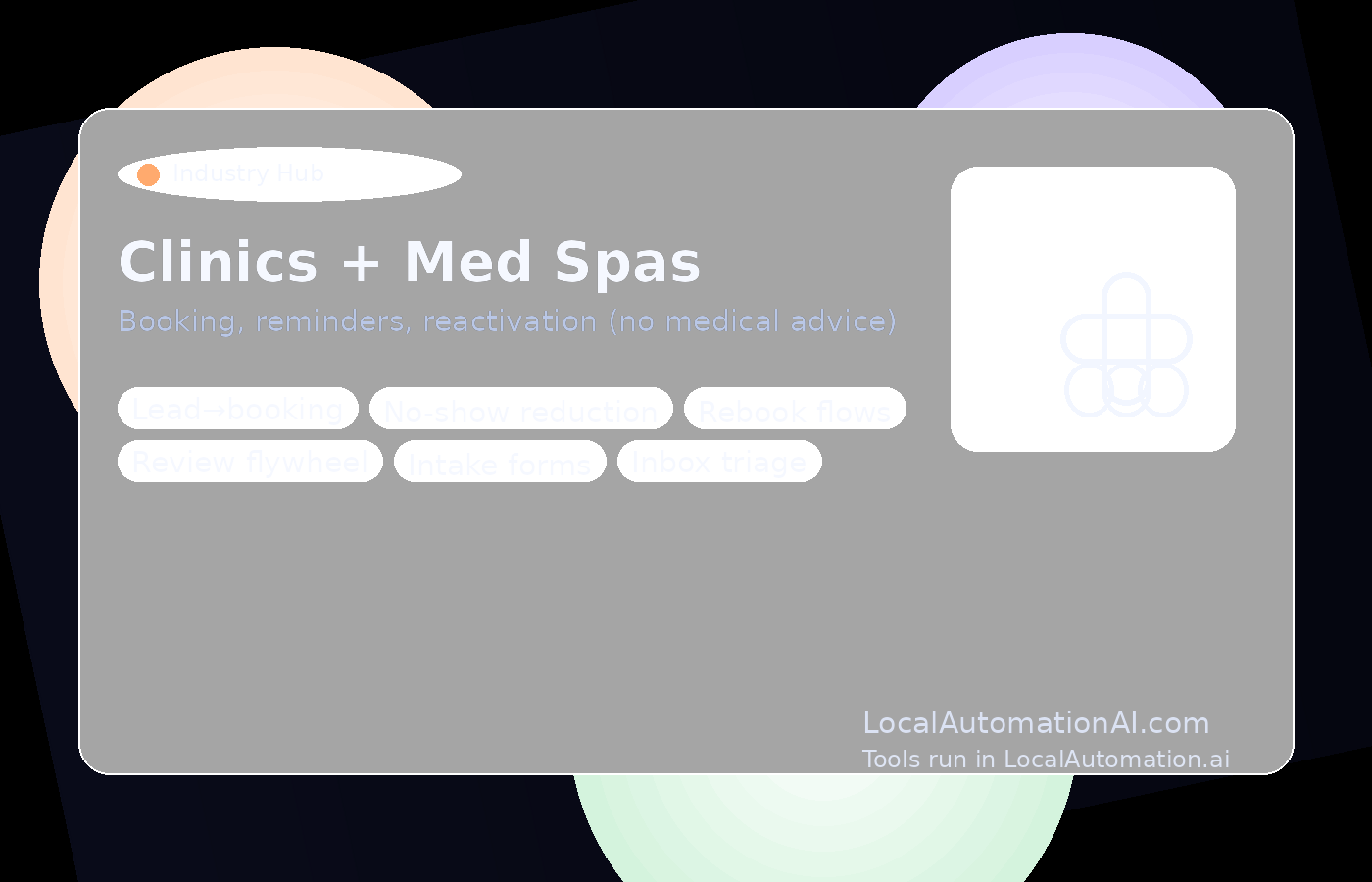 Clinics + Med Spas visual